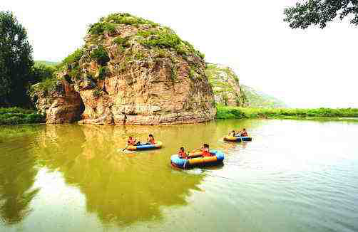 贵州旅游团_灞凌河漂流_木城丽水_十里河廊_网红小瀑布休闲2日游_贵阳旅行社跟团